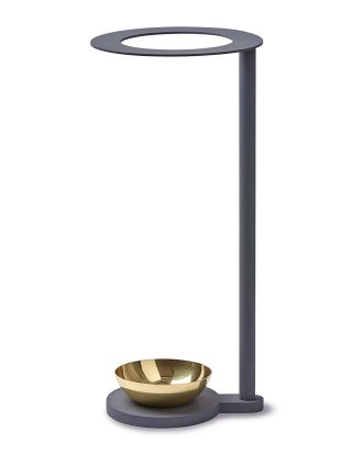 Klong Monokel Paraplyställ / - Paraplyställ Mässing Grå