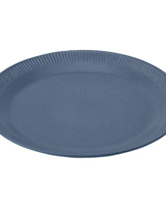 Knabstrup Keramik Knabstrup Assiett 22 Cm - Mattallrikar Stengods Blå