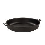 Kockums Jernverk Stekpanna / Pajform 30 Cm - Stekpannor Kolstål Svart