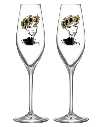 Kosta Boda All About You Champagne 23 Cl 2-pack Let's Celebrate You - Champagneglas Glas Klar