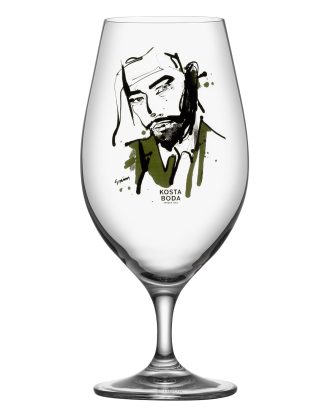 Kosta Boda All About You Ölglas 2-pack Want Him - Ölglas Grön