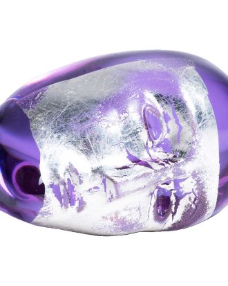 Kosta Boda Brains Konstglas All Is Well – 2021 Neodym / - Konstglas Munblåst Glas Silver