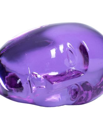 Kosta Boda Brains Konstglas I Dreamed Of A Blue Horse – 2021 Neodym - Konstglas Munblåst Glas Lila