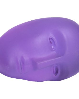 Kosta Boda Brains Konstglas You Made My Day – 2021 Neodym / Frostad - Konstglas Munblåst Glas Lila