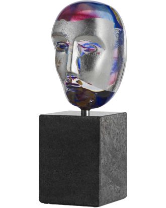 Kosta Boda Brains On Stone Konst Oden - Konstglas Glas Multi