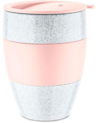 Koziol Aroma To Go 2.0 Termosmugg Med Lock - Termosmuggar Termoplast Organic Pink