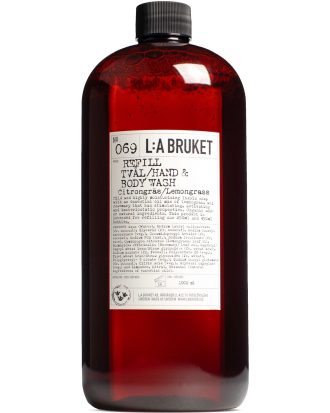 L:a Bruket 069 Refill Flytande Tvål 1000 Ml Citrongräs - Tvålar
