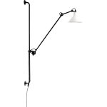 Dcwéditions Lampe Gras N°214 Vägglampa / Vit - Vägglampor Stål Svart