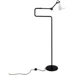Dcwéditions La Lampe Gras N°411 Golvlampa / Vit - Golvlampor Stål Svart