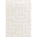 Layered Byzantine Grande matta 250x350 Cm - Ullmattor Ull Off-White