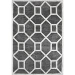 Layered Entrance matta 300x400 Cm - Tuftade mattor Viskos Elephant Grey