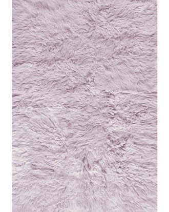 Layered Shaggy Ryamatta 250x350 Cm - Ryamattor Ull Pastel Lilac