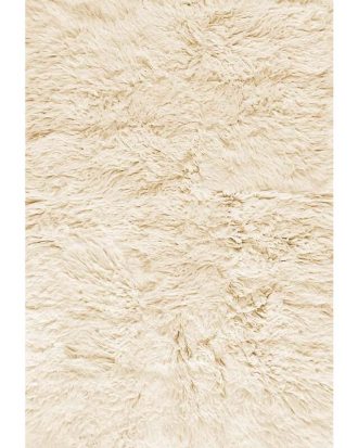 Layered Shaggy Ryamatta 250x350 Cm - Ryamattor Ull Pastel Yellow