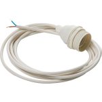 Le Klint 900 Lampsladd 3 m - Lampsladdar & Lampupphängning Plast Vit