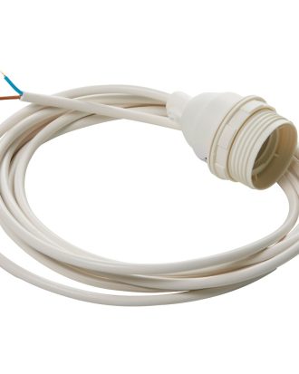 Le Klint 900 Lampsladd 3 m - Lampsladdar & Lampupphängning Plast Vit