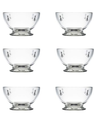 La Rochere Abeille Dessertskål 60 Cl 6-pack - Dessertskålar Glas Klar