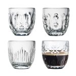 La Rochere Troquet Espressomugg 10 Cl 4-pack - Espressokoppar Glas Klar