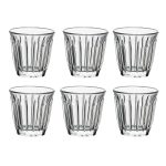 La Rochere Zinc Espressokopp 10 Cl 6-pack - Espressokoppar Glas Klar