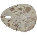 Lene Bjerre Ellia Serveringsbricka 30x40 Cm - Brickor Marmor Linen