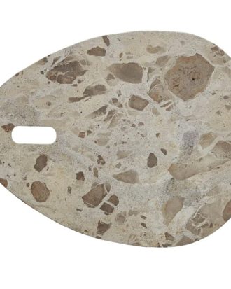 Lene Bjerre Ellia Serveringsbricka 30x40 Cm - Brickor Marmor Linen