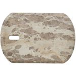 Lene Bjerre Ellia Serveringsbricka 30x45 Cm - Brickor Marmor Linen