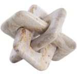 Lene Bjerre Ellia Dekoration 15x22 Cm - Dekorativa Accessoarer Marmor Linen