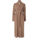 Lexington Aubrey Cotton Velour Robe - Badrockar & tofflor Bomull Mid Brown