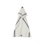Lexington Cotton/linen Striped Kökshandduk 50x70 Cm /mörkgrå - Kökshanddukar Bomull Vit