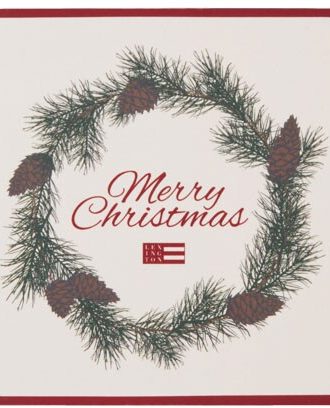 Lexington Merry Christmas Glasunderlägg 6-pack - Bordstabletter & Glasunderlägg Papper Röd