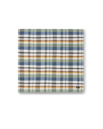 Lexington Multi Checked Cotton/linen Servett 50x50 Cm - Servetter & Tillbehör Bomull Multiblue