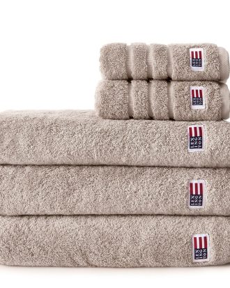 Lexington Original Handduk 50x70 Cm - Handdukar & Badlakan Bomull Tan