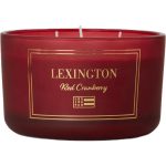 Lexington Red Cranberry Ljus - Doftljus Sojavax Röd
