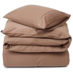 Lexington Snowflake Bäddset / Vit 150x210 + 50x60 Cm - Bäddset Bomullssatin Mid Brown