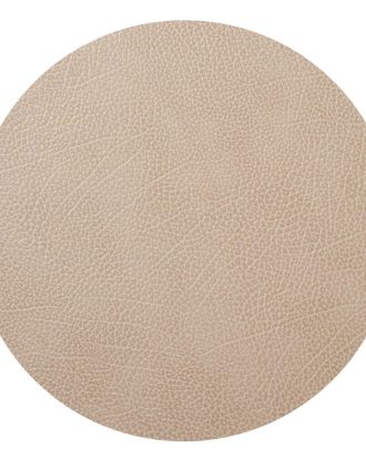 Lind Dna Circle Xl Bordstablett Hippo Ø40 Cm - Bordstabletter & Glasunderlägg Läder Sand