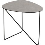 Lind Dna Curve Bord 37x44x40 Cm Hippo / Svart - Soffbord Stål Antracit