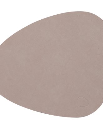 Lind Dna Curve Bordsunderlägg Nupo 24x28 Cm - Bordstabletter & Glasunderlägg Läder Clay Brown