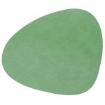 Lind Dna Curve L Bordstablett Hippo 37x44 Cm Forest Green - Bordstabletter & Glasunderlägg Läder Skogsgrön