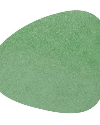 Lind Dna Curve L Bordstablett Hippo 37x44 Cm Forest Green - Bordstabletter & Glasunderlägg Läder Skogsgrön