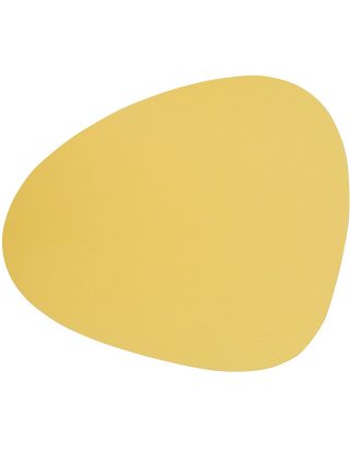 Lind Dna Curve L Bordstablett Nupo 37x44 Cm - Bordstabletter & Glasunderlägg Läder Gul