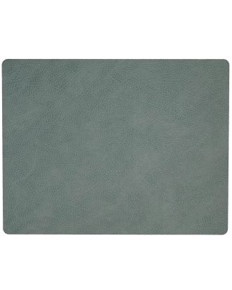 Lind Dna Square L Bordstablett Hippo 35x45 Cm - Bordstabletter & Glasunderlägg Läder Pastellgrön