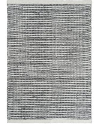 Linie Design Asko Matta Mixed 170x240 Cm - Ullmattor Ull Svart