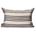 Littlephant Fields Kuddfodral 40x60 Cm Ebony / - Prydnadskuddar & Fodral Linne Svart