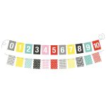 Littlephant Numbers On A String A5 - Dekoration för barnrummet Mix