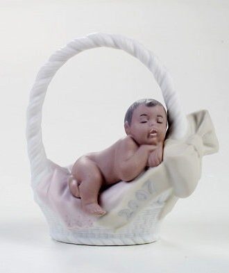 Lladro Born In 2007 Black Legacy (Girl) - Porslinsfigurer Mix