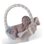 Lladro Born In 2008 Black Legacy (Boy) - Porslinsfigurer Mix