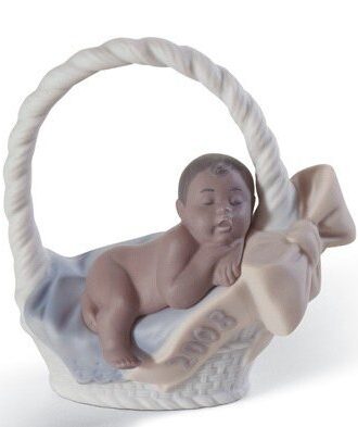 Lladro Born In 2008 Black Legacy (Boy) - Porslinsfigurer Mix