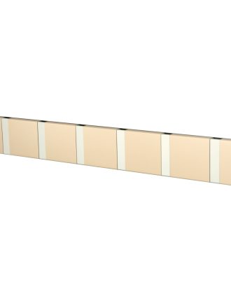 Loca Knax 6 Krokar Latte/grå - Krokar & Galgar Mix