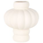 Louise Roe Balloon 08 Vas 24 Cm - Vaser Stengods Raw White