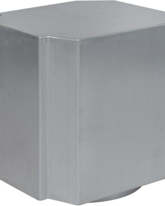 Louise Roe Funki Pall 01 40x46 Cm - Pallar Raw Iron Borstad Aluminium