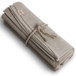 Lovely Linen Classic Rund Duk Ø200 Cm Natur - Dukar & löpare Linne Natural
